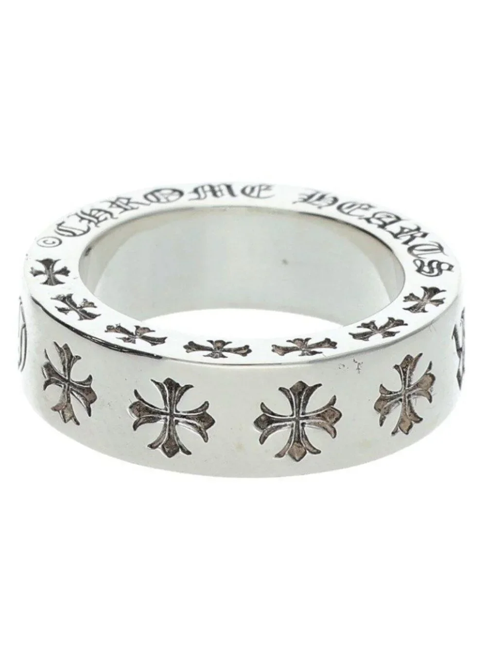 Chrome Hearts Spacer Forever Silver Ring